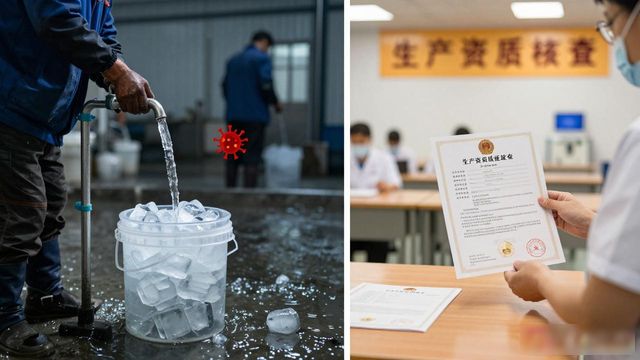 食用冰产能配送考察_南岸区食用冰生产厂家_食用冰生产资质要求